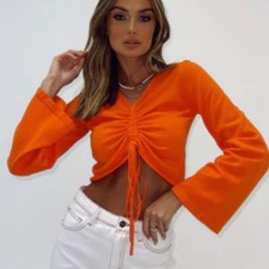 Princess Polly Cropped Sweater Sweatshirt